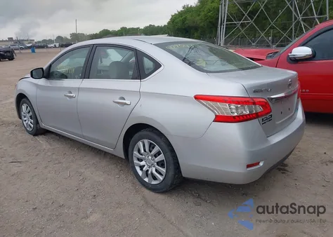 2013 Nissan Sentra Sv из США, поврежденный, VIN 3N1AB7AP0DL747192